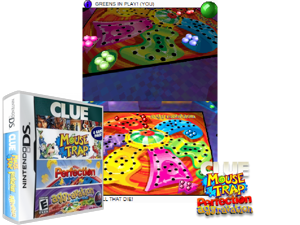 4 Game Pack! - Clue + Aggravation + Perfection + Mouse Trap (USA) Cover